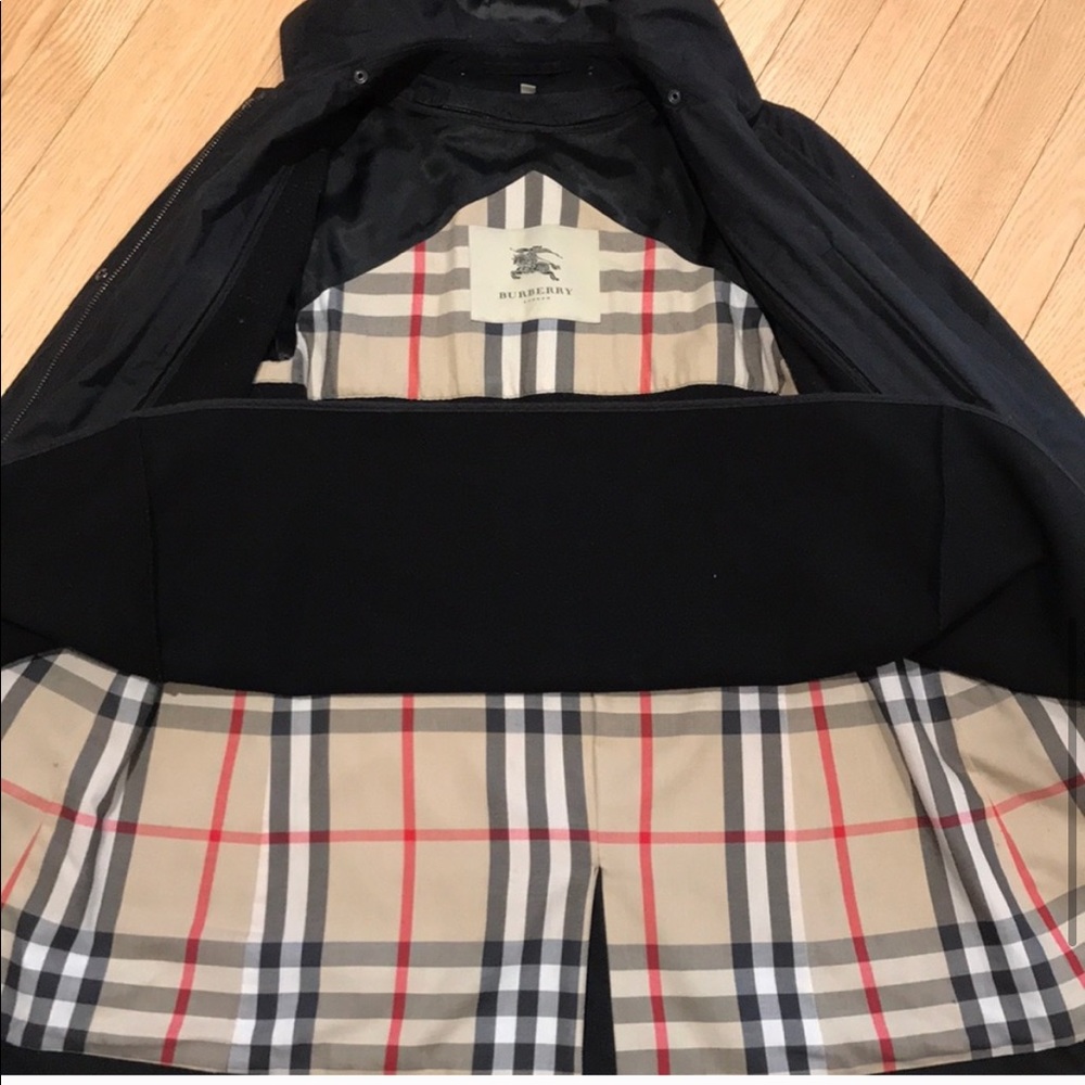 Burberry rain coat jacket